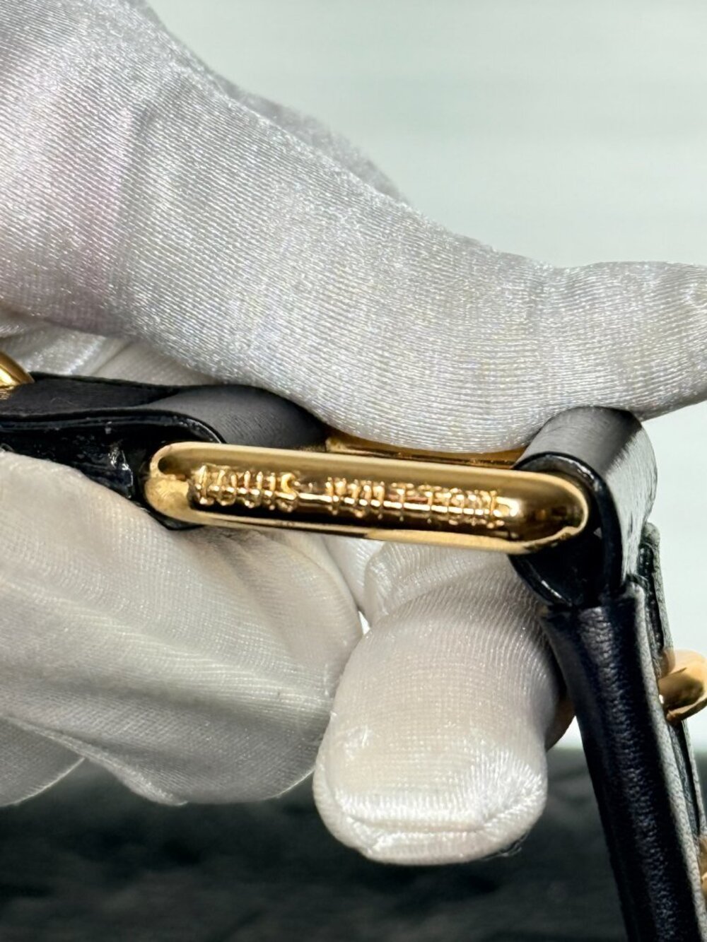 Louis Vuitton Rubel Monogram Empreinte Black Leather Shoulder Bag 2009 - Picture 9 of 16